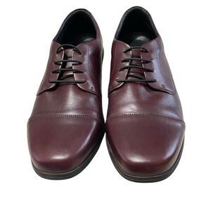 Birchbury Brenston Brown (maroon tone) Cap-toe Mens size 12